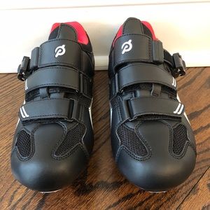 Peleton women’s spin shoes.